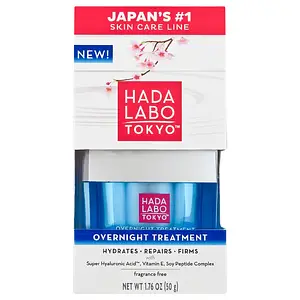 Hada Labo Overnight Treatment Smoothing Cream & Perfecting Serum