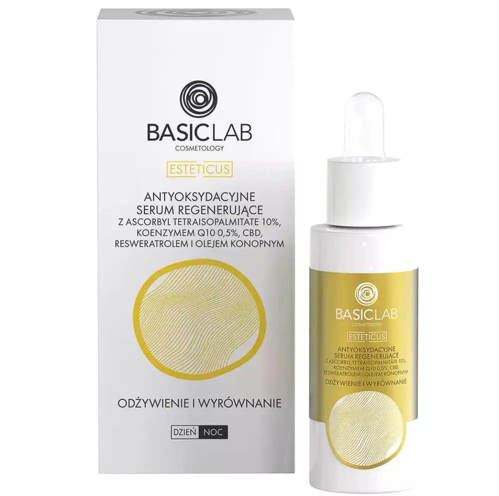 BasicLab Antyoksydacyjne Serum Regenerujące