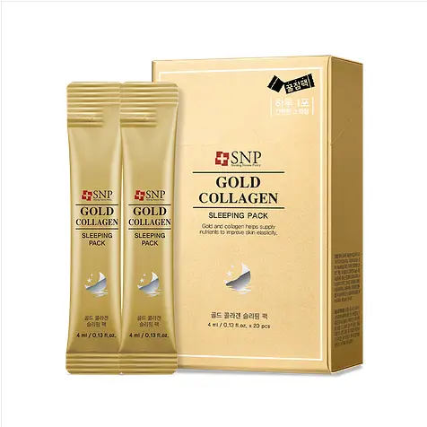 SNP Gold Collagen Sleeping Pack